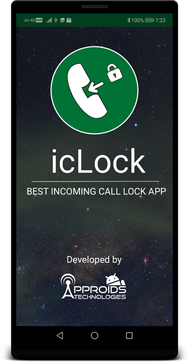 تطبيق Incoming Call Lock