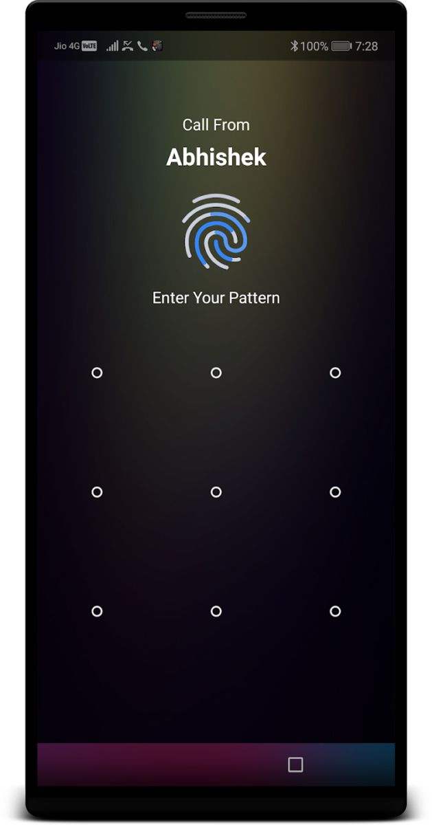 تطبيق Incoming Call Lock