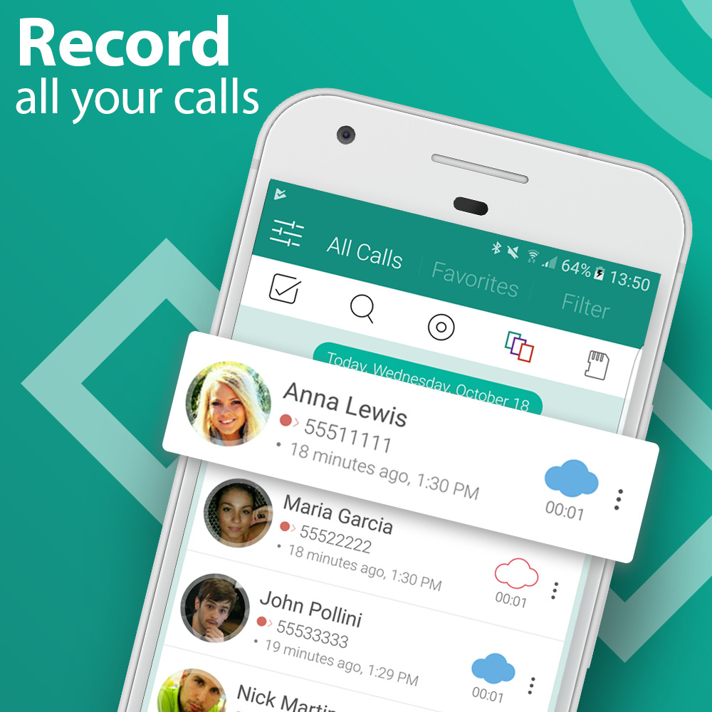  تطبيق Automatic Call Recorder