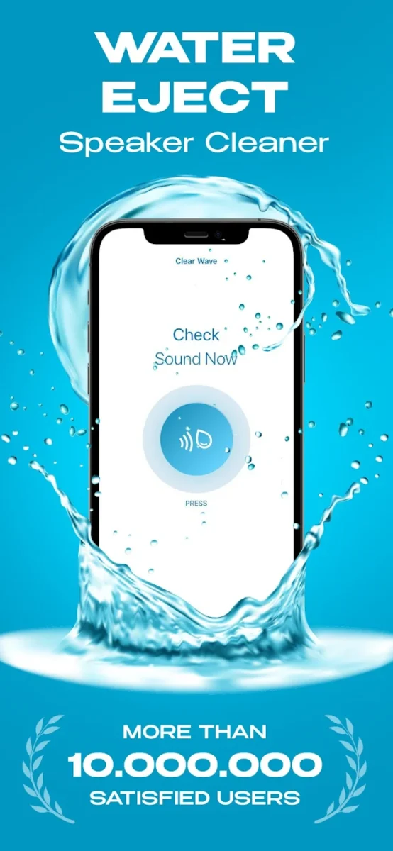 تطبيق Clear Wave - Speaker Cleaner