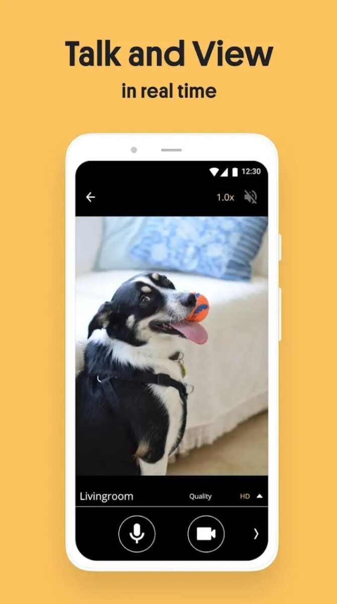 تطبيق Alfred Home Security Camera