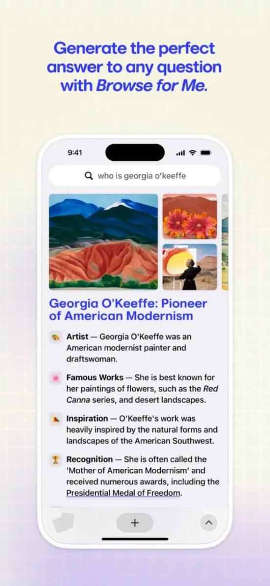 تطبيق Arc Search — Find it Faster