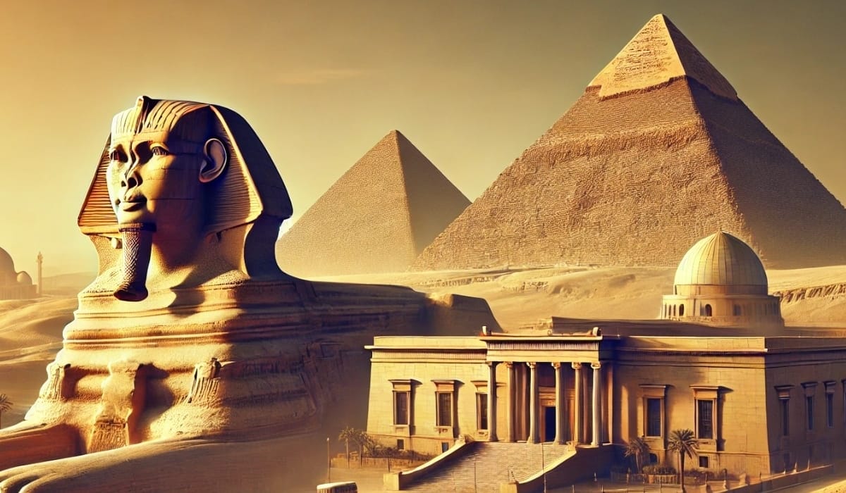 المتحف المصري وأهرامات الجيزة وأبو الهول: كنوز الحضارة