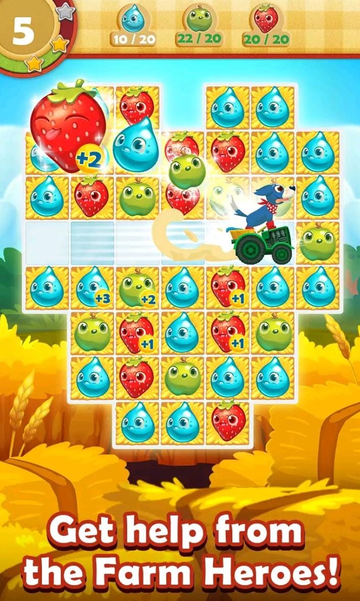 لعبة Farm Heroes Saga