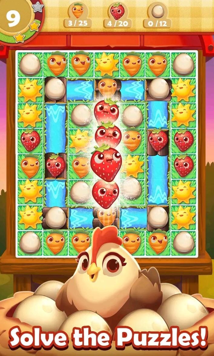 لعبة Farm Heroes Saga