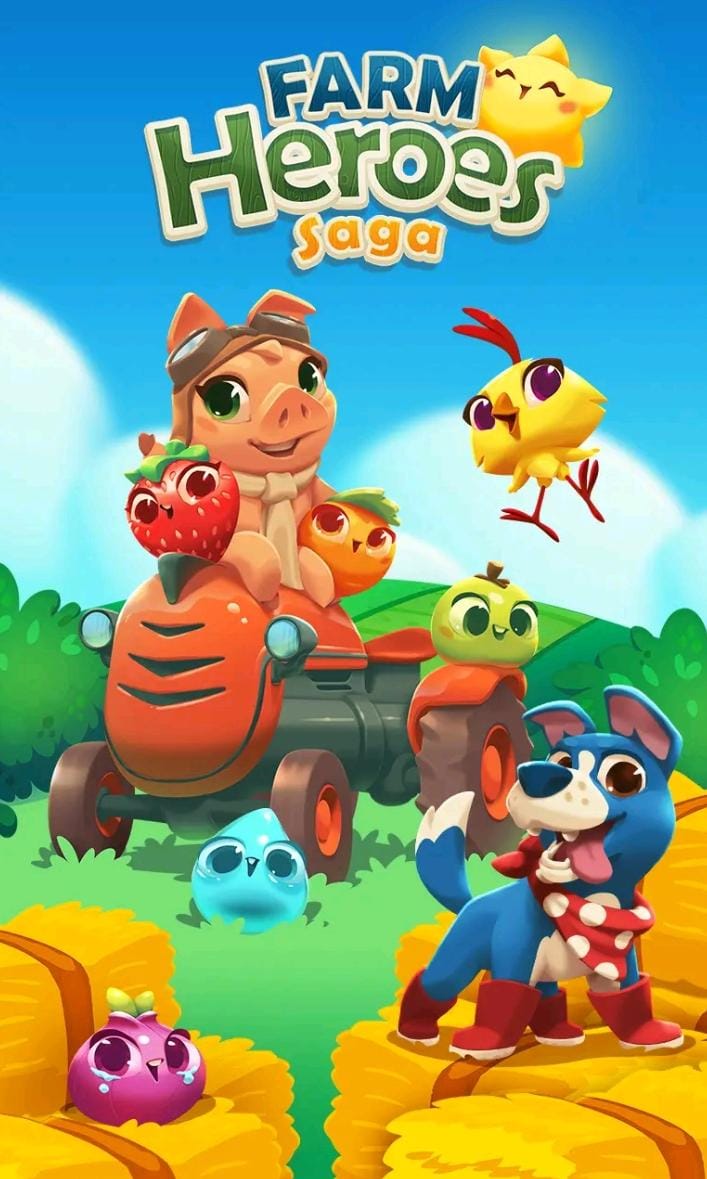 لعبة Farm Heroes Saga