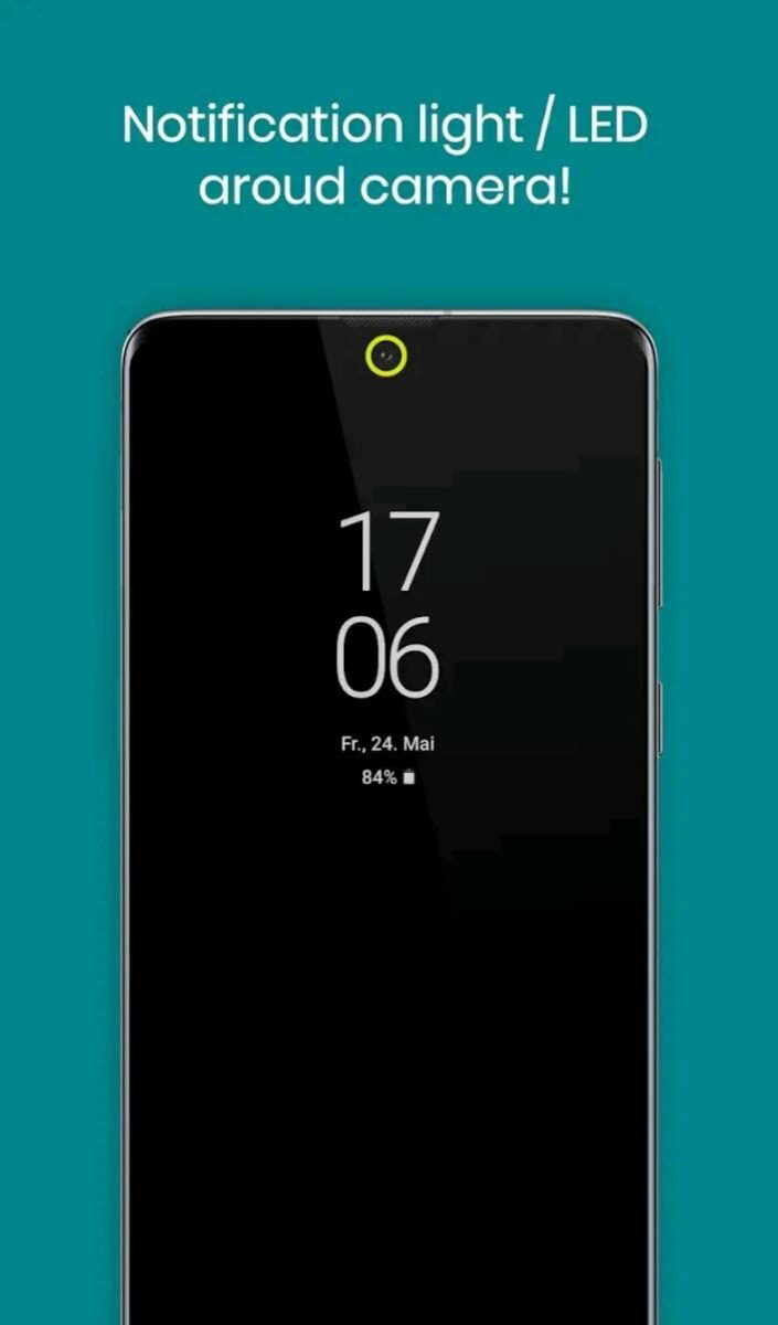 تطبيق Notification light for Samsung