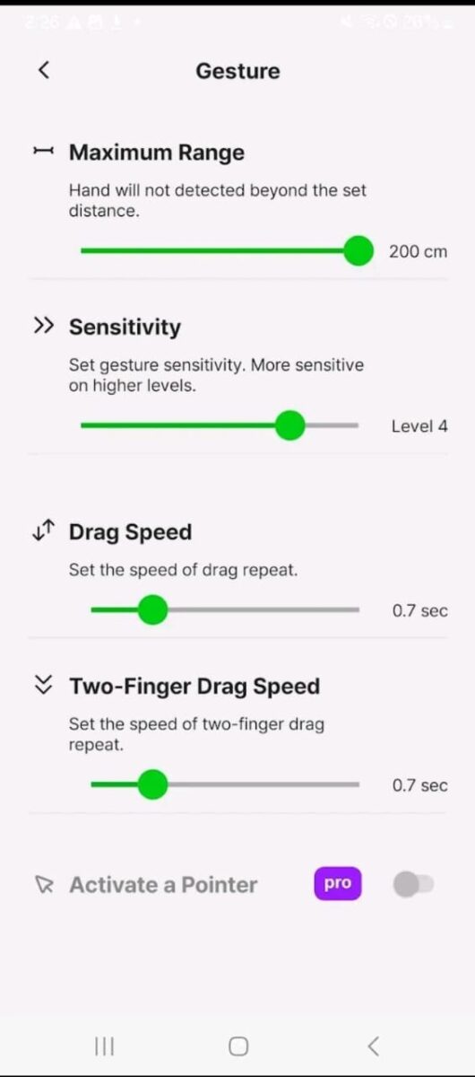 تطبيق Spatial Touch™