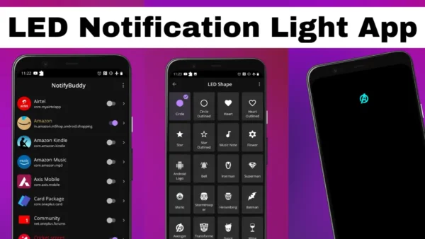 تطبيق NotifyBuddy - Notification LED