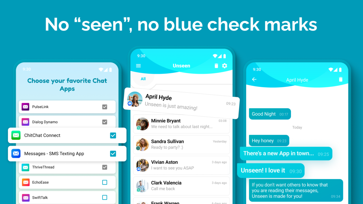 تطبيق Unseen App - No Last Seen