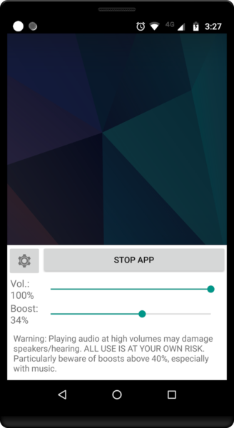 تطبيق Volume Booster Goodev
