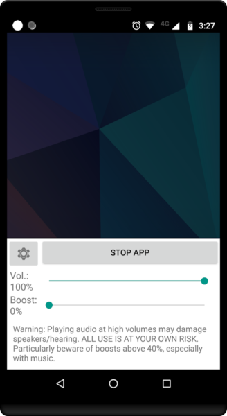 تطبيق Volume Booster Goodev