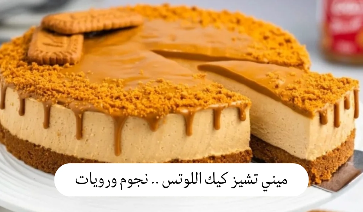 ميني تشيز كيك اللوتس