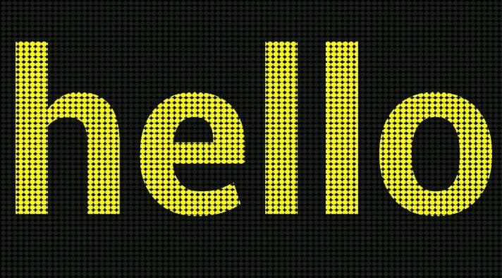 تطبيق LED Scroller & LED Banner
