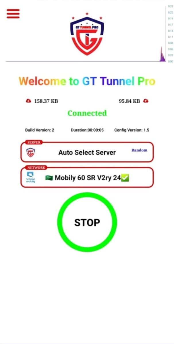 تطبيق GT Tunnel Pro VPN