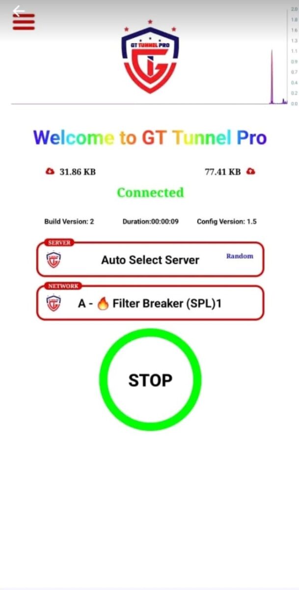 تطبيق GT Tunnel Pro VPN