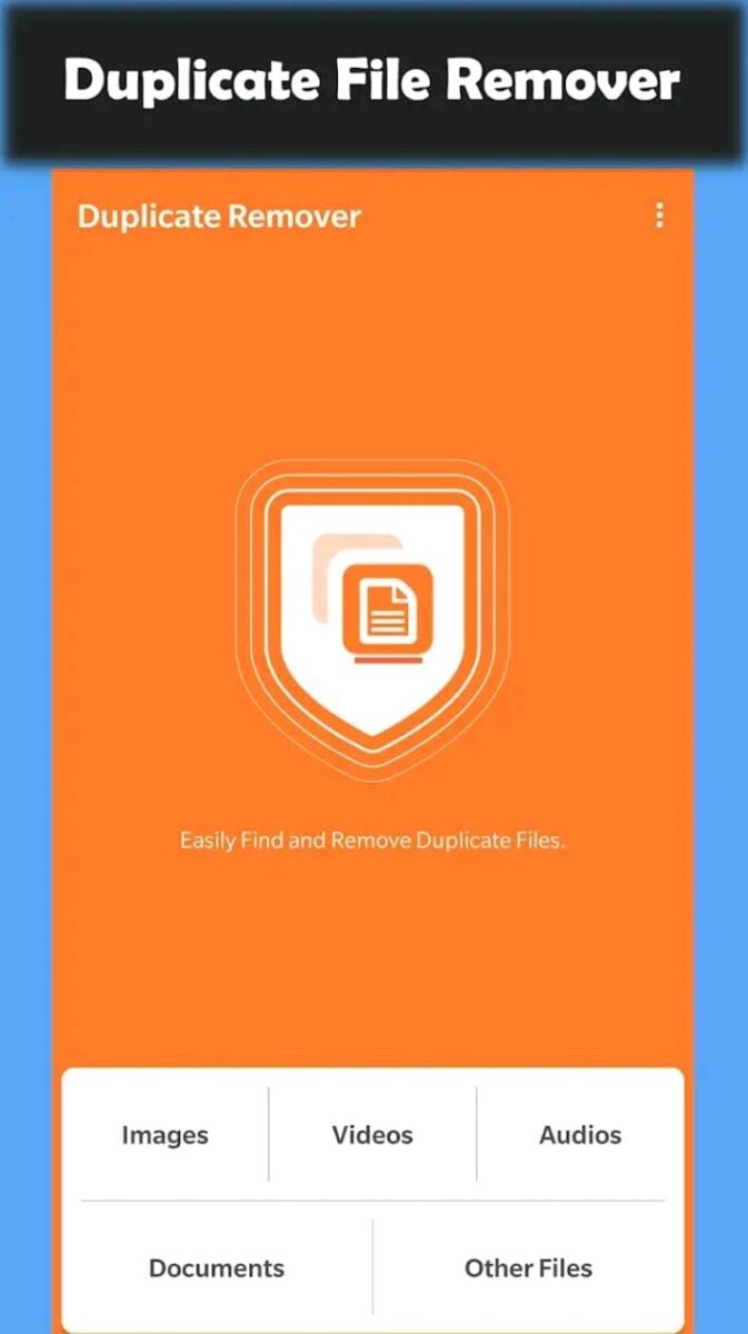 تطبيق Duplicate File Remover