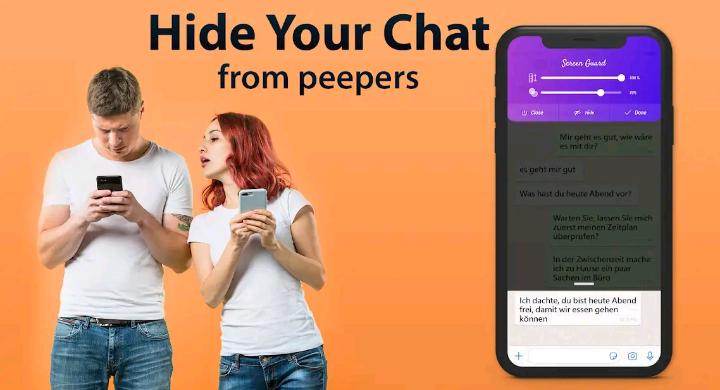 تطبيق Screen Guard - Hide Screen