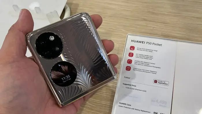 هاتف Huawei P50 Pocket