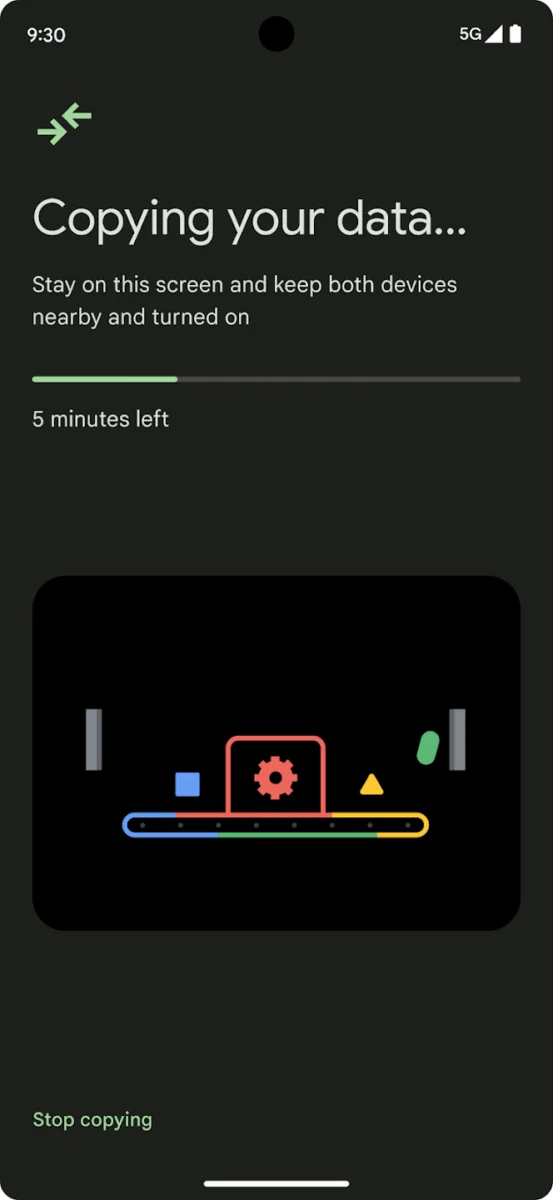تطبيق Android Switch
