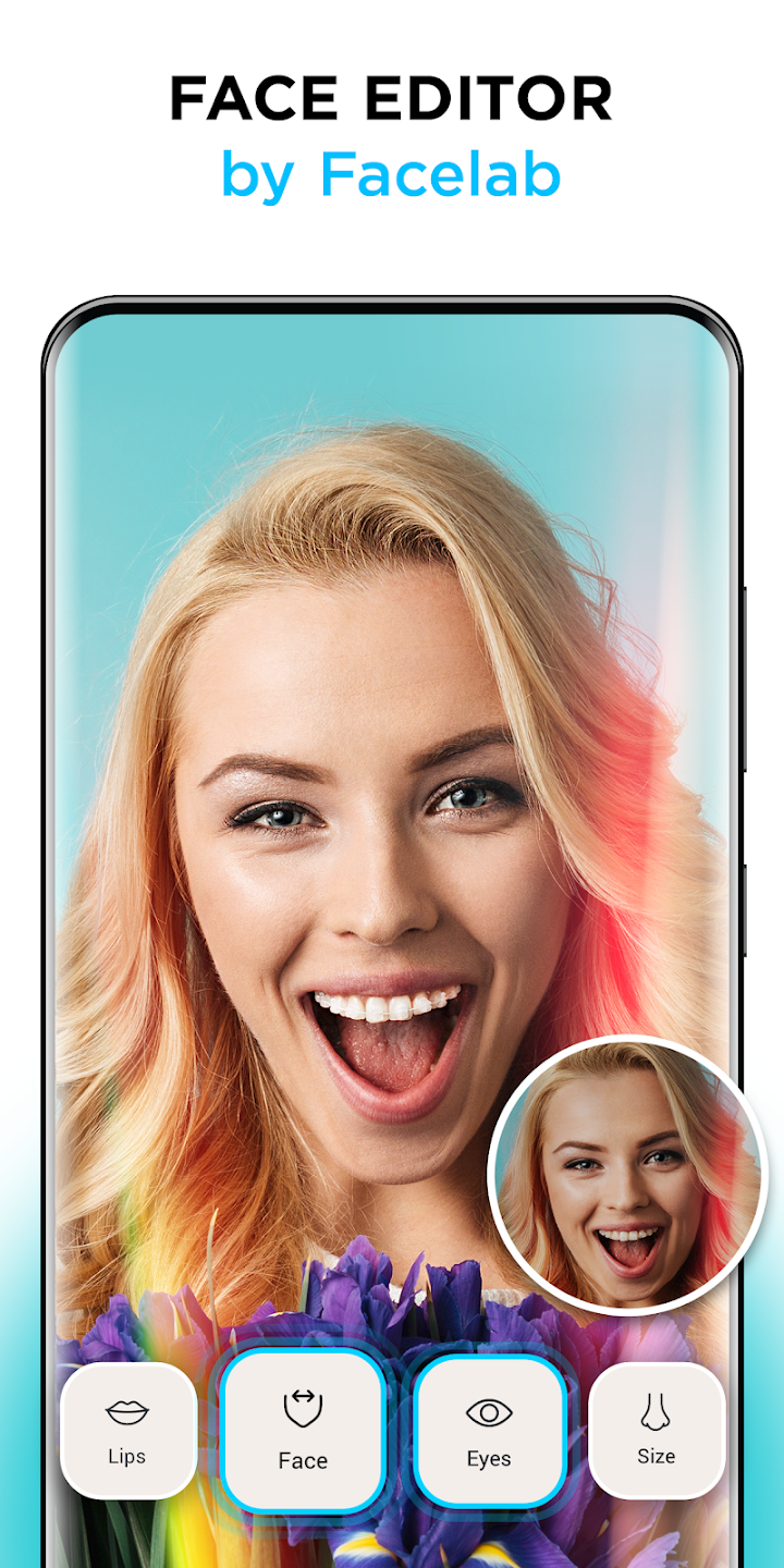 تطبيق Facelab - Selfie Face Editor