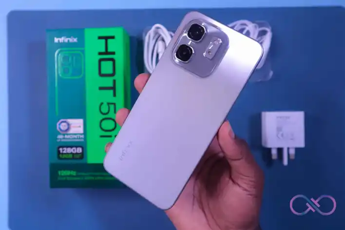 فتح علبة هاتف Infinix Hot 50i