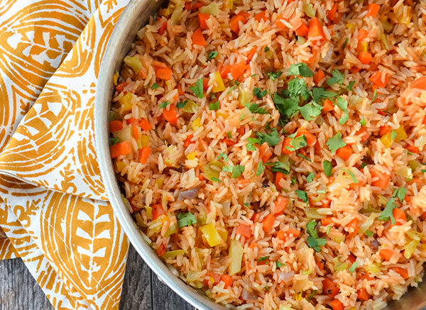  خلطة الأرز المكسيكية