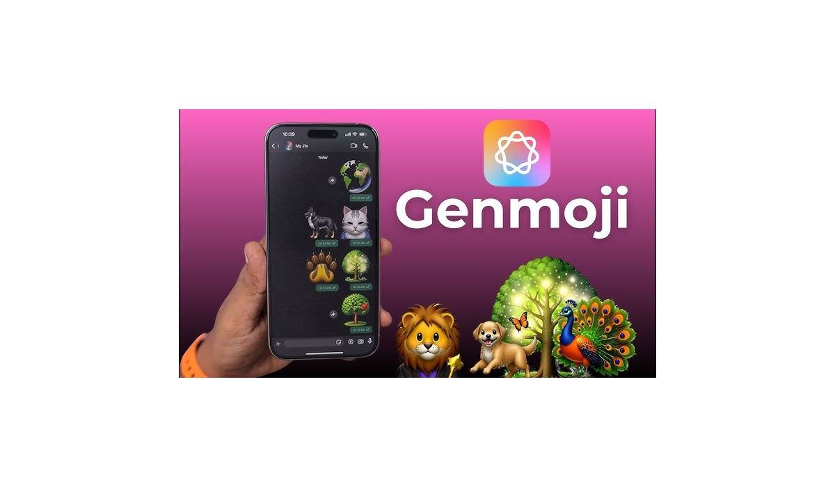 Genmoji في iOS 18.2: ثورة جديدة في عالم الرموز التعبيرية المخصصة