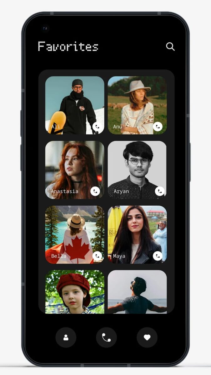 تطبيق N Dial: Minimal Dialer