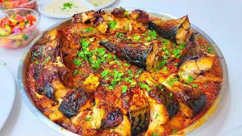 صينية سمك ماكريل
