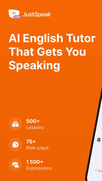 تطبيق JustSpeak AI