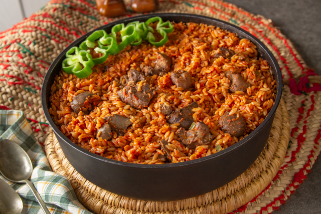 طاجن لسان عصفور بالكبد والقوانص