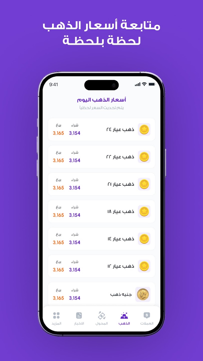تطبيق العملة اليوم