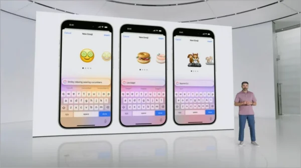 ميزة Genmoji