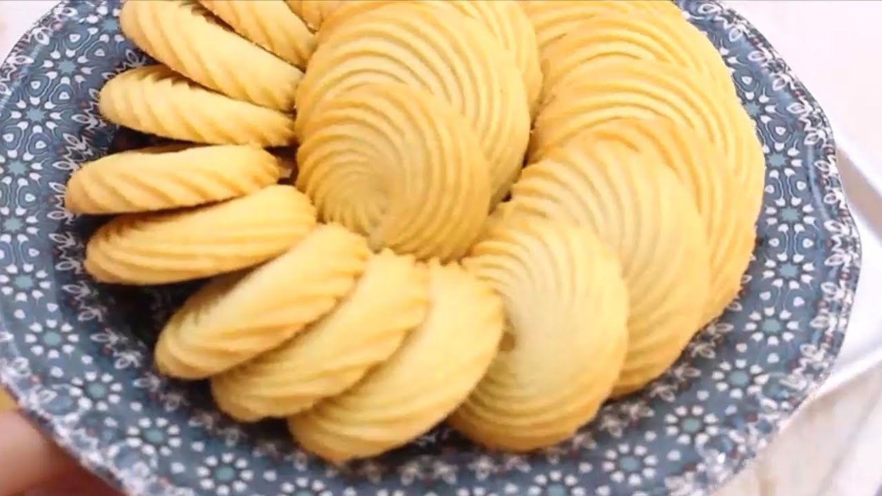 بسكويت الزبدة الهش
