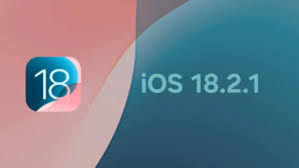 تحديث iOS 18.2.1
