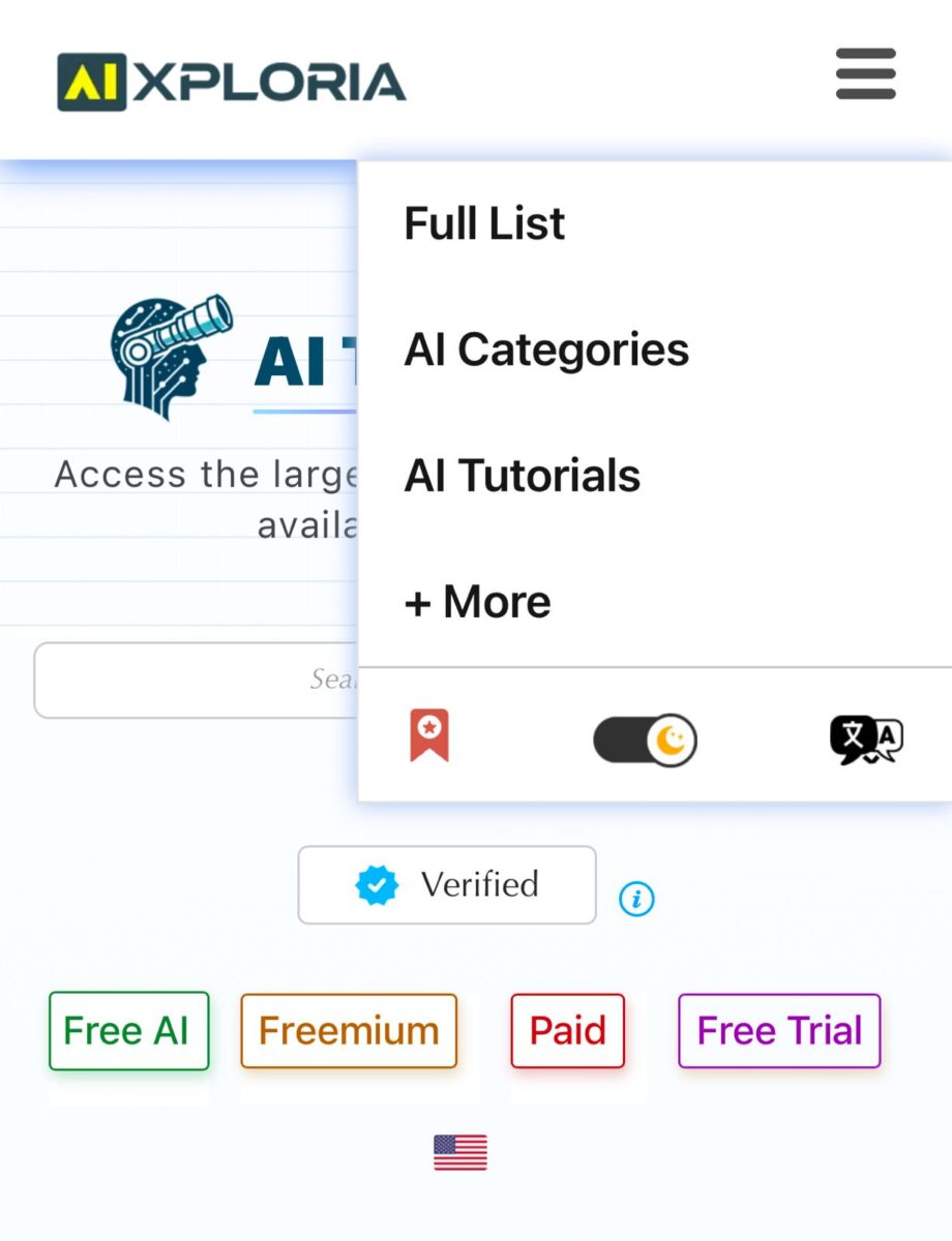 موقع AI Tools Directory
