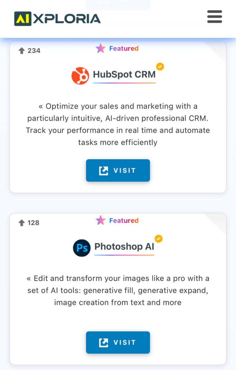 موقع AI Tools Directory
