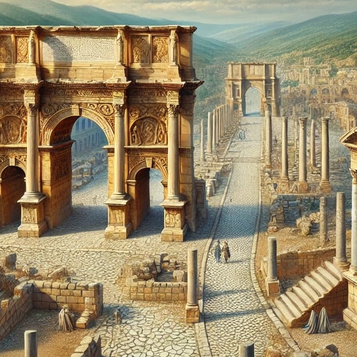 أبرز معالم مدينة تيمقاد: جوهرة الجزائر الأثرية