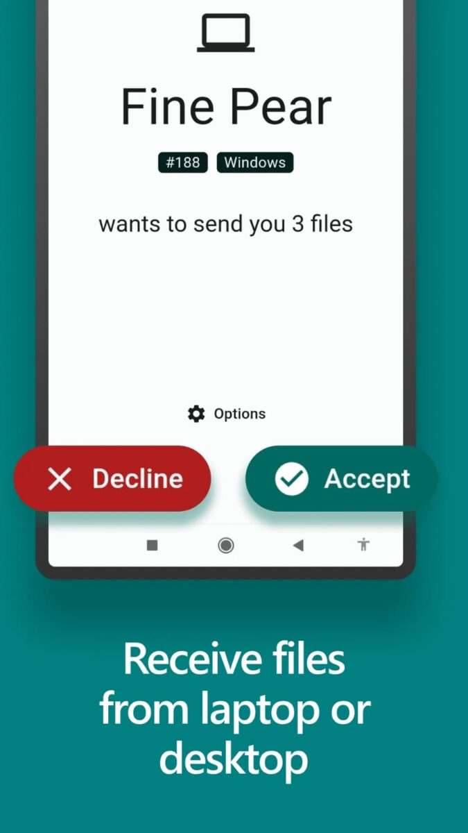 تطبيق LocalSend: Transfer Files