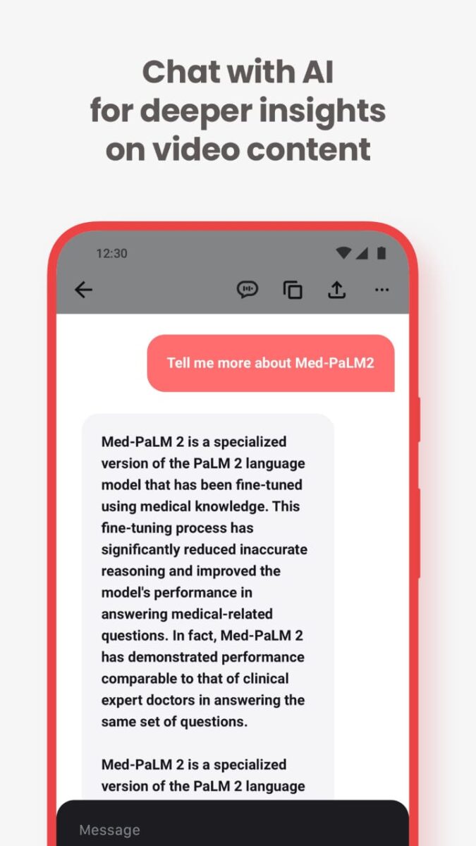 تطبيق Video Summarizer