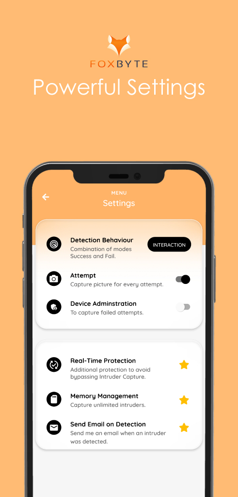 تطبيق Catch Phone Intruder