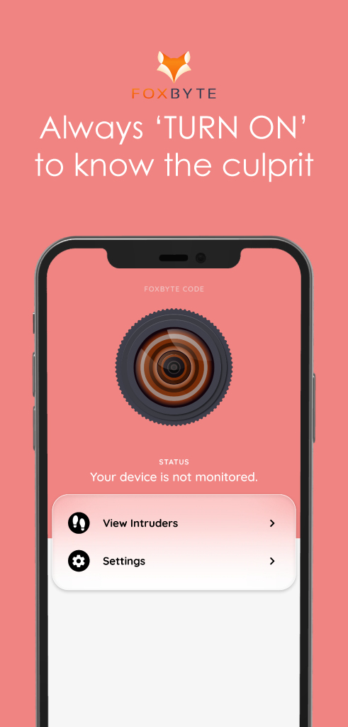 تطبيق Catch Phone Intruder