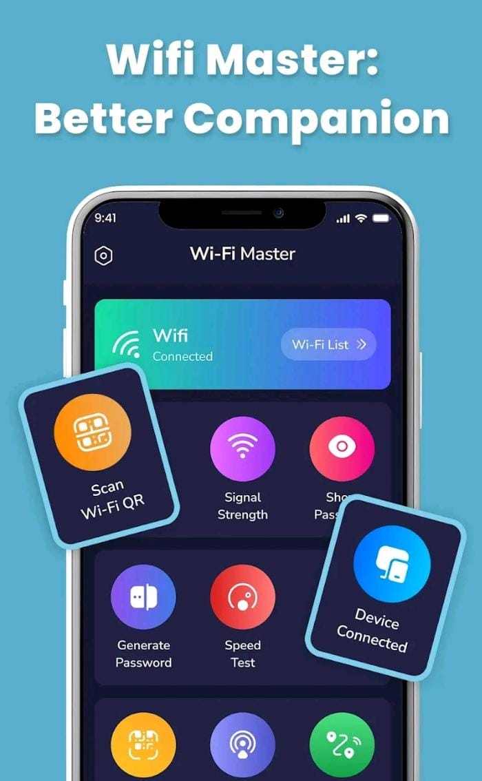 تطبيق Show WIFi Password: WiFi Scan