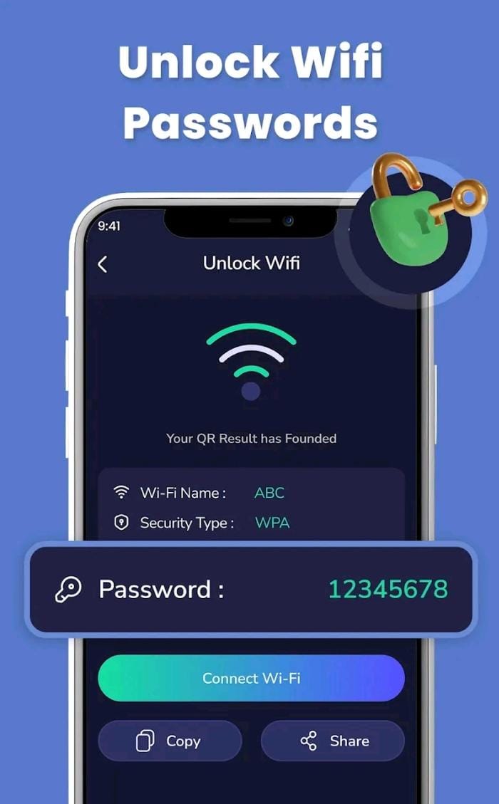 تطبيق Show WIFi Password: WiFi Scan