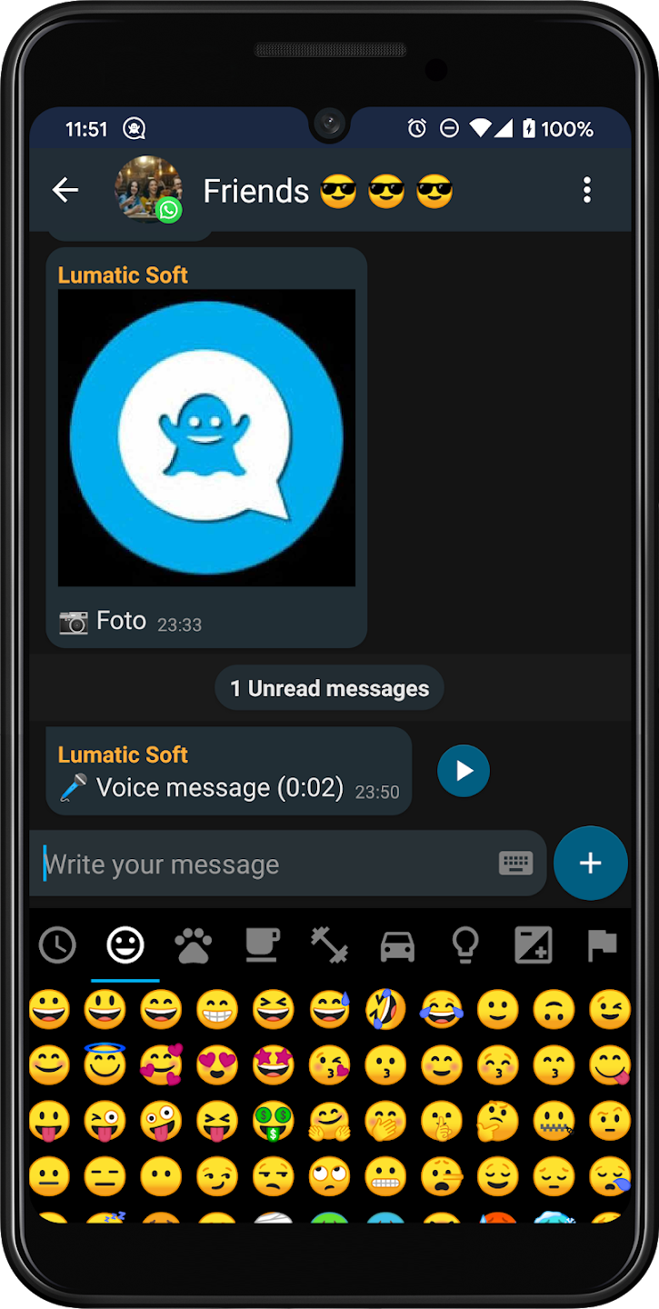 تطبيق WimLow - Privacy in your chat