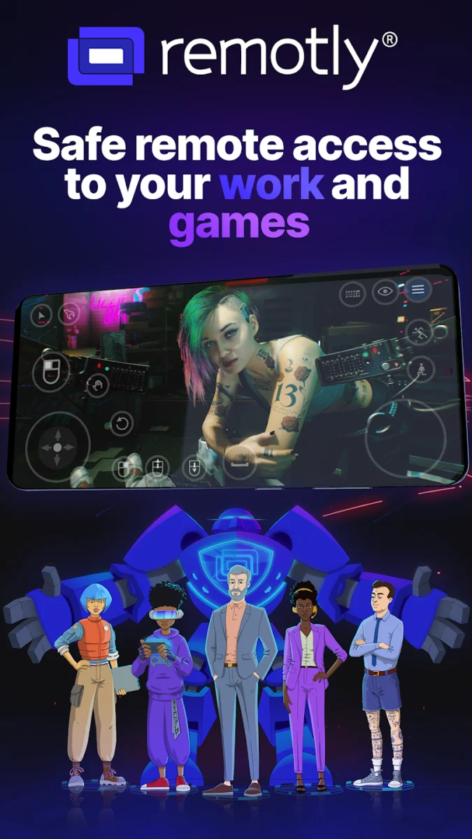 تطبيق Remotly - NextGen Connectivity