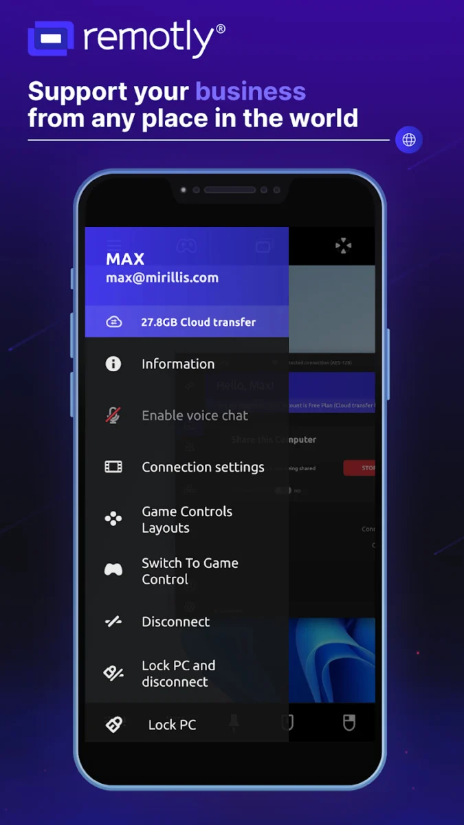 تطبيق Remotly - NextGen Connectivity