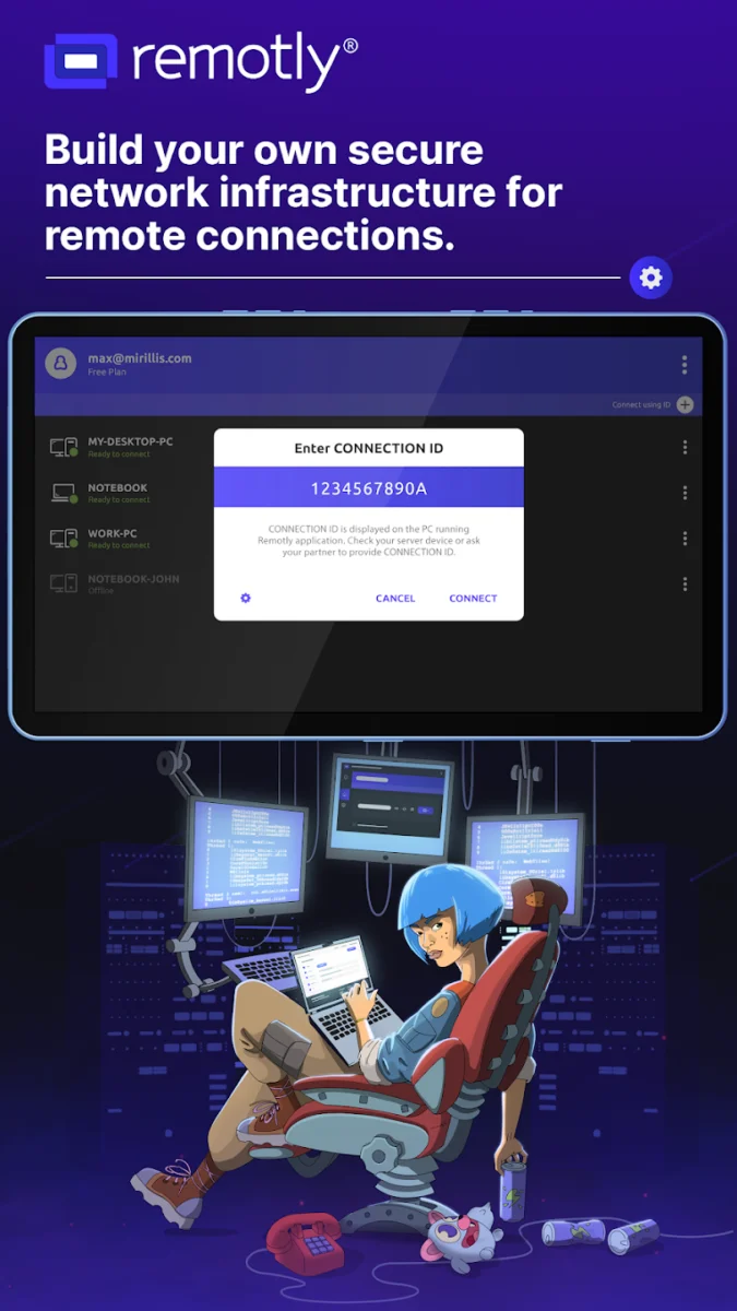 تطبيق Remotly - NextGen Connectivity