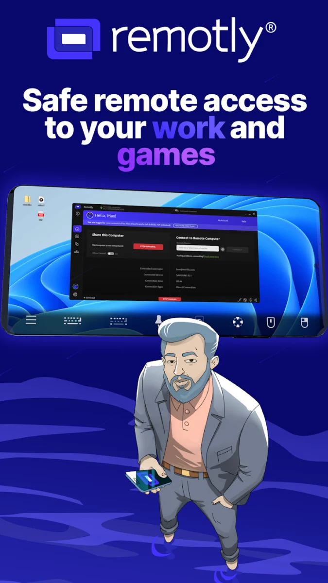 تطبيق Remotly - NextGen Connectivity